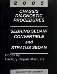 2005 Sebring / Stratus Sedan & Convertible Chassis Diagnostic Procedures