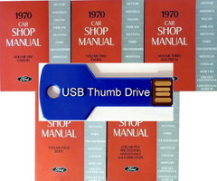 1970 Ford Car Shop Manual (Volume I-V)