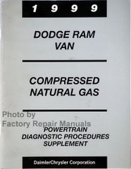 1999 Dodge Ram Van / Wagon CNG Powertrain Diagnostic Procedures