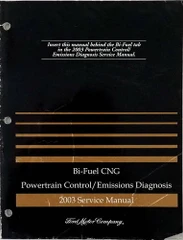 2003 Ford F150 Bi-Fuel CNG Powertrain Control/Emissions Diagnosis Service Manual