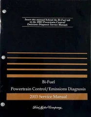 2003 Ford F150 Bi-Fuel LPG Powertrain Control/Emissions Diagnosis Service Manual