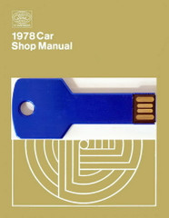 1978 Ford Lincoln Mercury Car Shop Manuals on USB