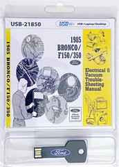1985 Ford F150 F250 F350 Bronco Electrical and Vacuum Troubleshooting Manual
