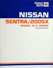 1995 Nissan Sentra / 200SX Model B14 Series Introduction Manual