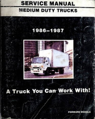 1986 1987 GMC W4-W7 Tilt Cab Trucks Service Manual