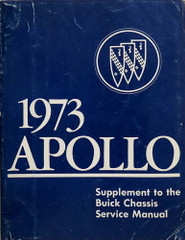 1973 Buick Apollo Service Manual Supplement