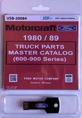 1980-1989 Ford Truck (600-900) Master Parts and Accessory Catalog 