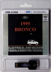 1995 Ford Bronco Electrical and Vacuum Troubleshooting Manual 