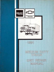 1991 Chevy Kodiak GMC Topkick B4 P6 Unit Repair Shop Overhaul Manual