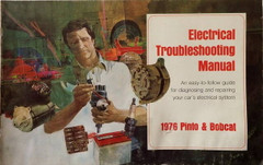 1976 Ford Pinto Mercury Bobcat Electrical & Vacuum Troubleshooting Manual