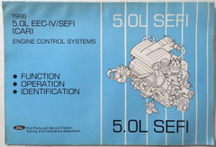 1986 Ford Car 5.0L Engine Control Systems Manual