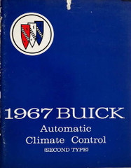 1967 Buick Climate Control Service Manual 