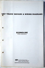 1987 Ford Econoline Electrical Wiring Diagrams 
