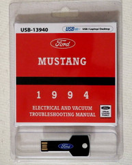 1994 Ford Mustang Electrical & Vacuum Troubleshooting Manual USB
