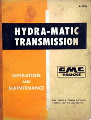 1957-1959 GMC Truck Hydra-Matic Transmission Shop Manual