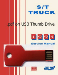 1994 GMC Chevrolet S/T Truck Service Manual USB