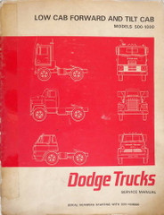 1966 Dodge Low Cab Forward Tilt Cab Truck Service Manual
