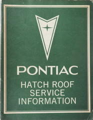 1976-1980 Pontiac Hatch Roof Service Manual