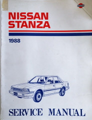 1988 Nissan Stanza Service Manual