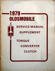 1979 Olds Torque Converter Clutch Shop Repair Manual Supplement