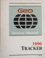 1990 Geo Tracker Service Manual