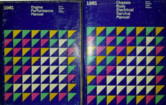 1981 Dodge Omni Aries Plymouth Horizon Reliant Service Manual Set