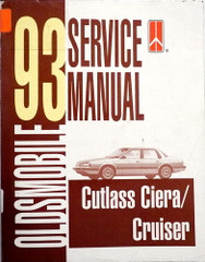 1993 Olds Cutlass Ciera and Cruiser Service Manual 