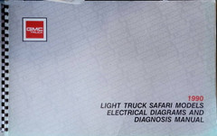 1990 GMC Safari Van Electrical Wiring Diagrams and Diagnosis Manual