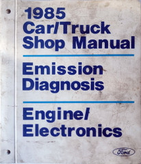 1985 Ford Lincoln Mercury Car & Truck Engine/Emissions Diagnosis Service Manual