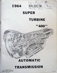 1964 Buick Super Turbine 400 Automatic Transmission Repair Manual
