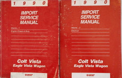 1990 Dodge Plymouth Colt Vista Eagle Vista Wagon Service Manual