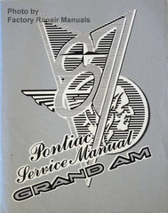 1987 Pontiac Grand Am Service Manual