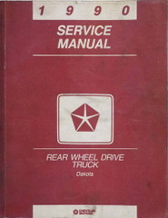 1990 Dodge Dakota Service Manual