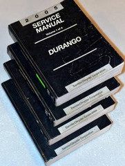 2005 Dodge Durango Service Manual Volume 1, 2, 3, 4