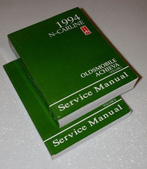 1994 Oldsmobile Achieva Service Manual Volume 1, 2