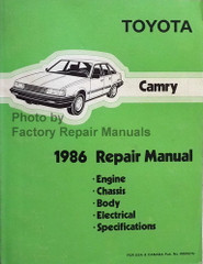 1986 Toyota Camry Repair Manual