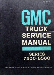 1967 GMC 7500 8500 Truck Service Manual