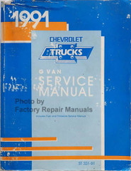 1991 Chevrolet G Van Service Manual