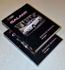 1998 Mitsubishi Galant Factory Service Manual Set Original Shop Repair
