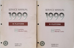1999 Chevy Monte Carlo and Lumina Service Manual Set