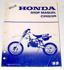 1985 Honda CR80R Factory Shop Manual