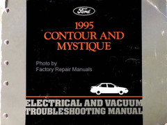 1995 Ford Contour Mercury Mystique Electrical and Vacuum Troubleshooting Manual
