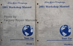 2001 Lincoln Town Car Workshop Manual Volume 1, 2