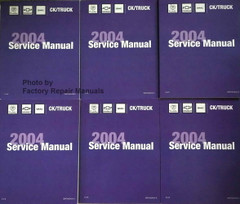 2004 Chevrolet Avalanche Suburban Tahoe GMC Yukon Denali Cadillac Escalade Service Manual Volume 1, 2 ,3