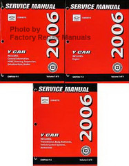 Service Manual GM Chevrolet Corvette Volume 1, 2, 3