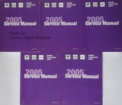  2005 Rainer Trailblazer Envoy ST Truck Service Manual Volume 1, 2 3
