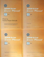 2008 Cadillac CTS Factory Service Manual Volume 1, 2, 3, 4
