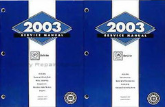 2003 Cadillac Deville Factory Service Manuals