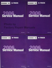 Service Manual 2006 Hummer H3 Volume 1a, 1b, 2a, 2b