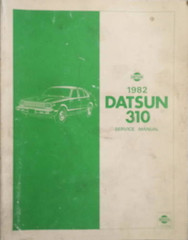 1982 Datsun 310 Service Manual